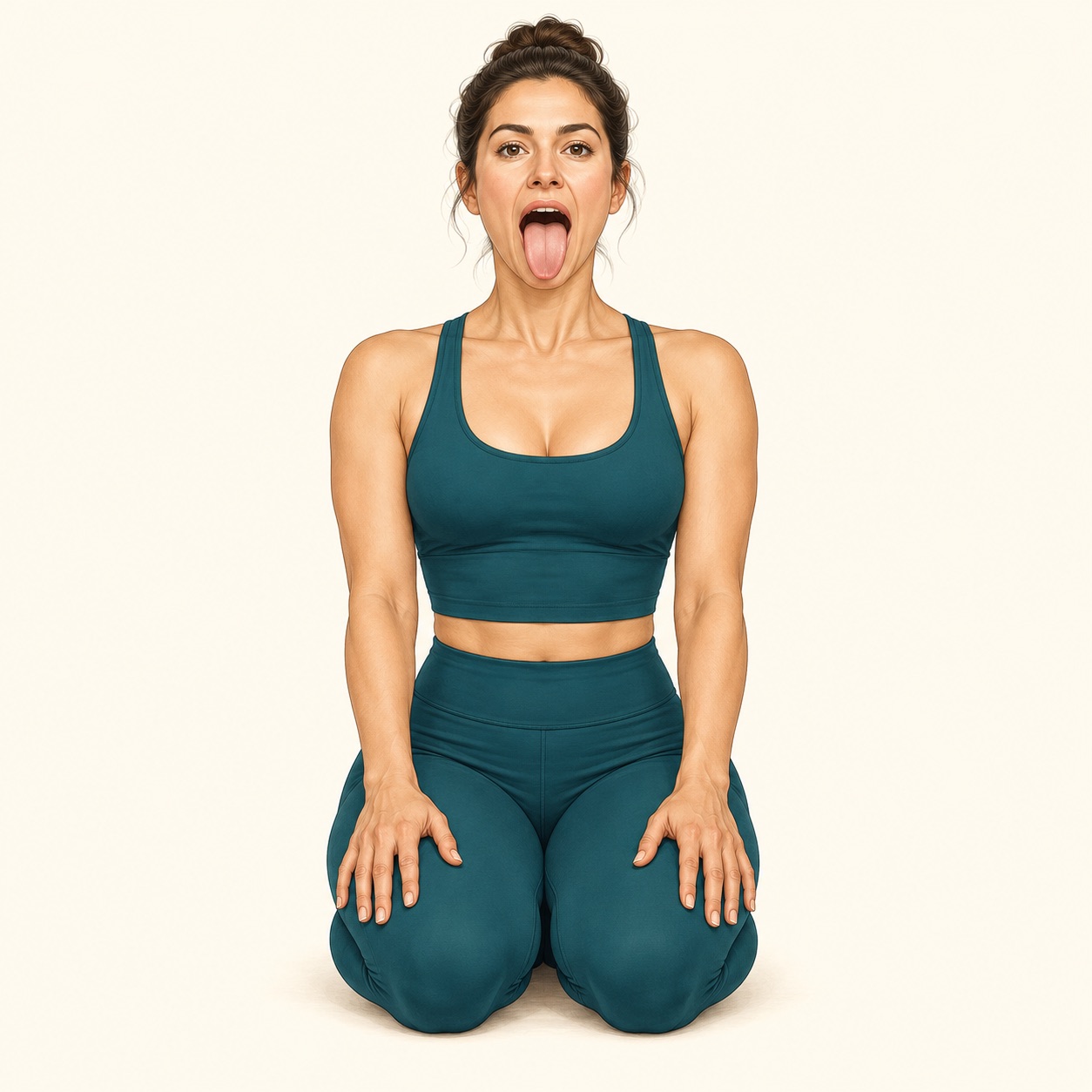 Lion Pose